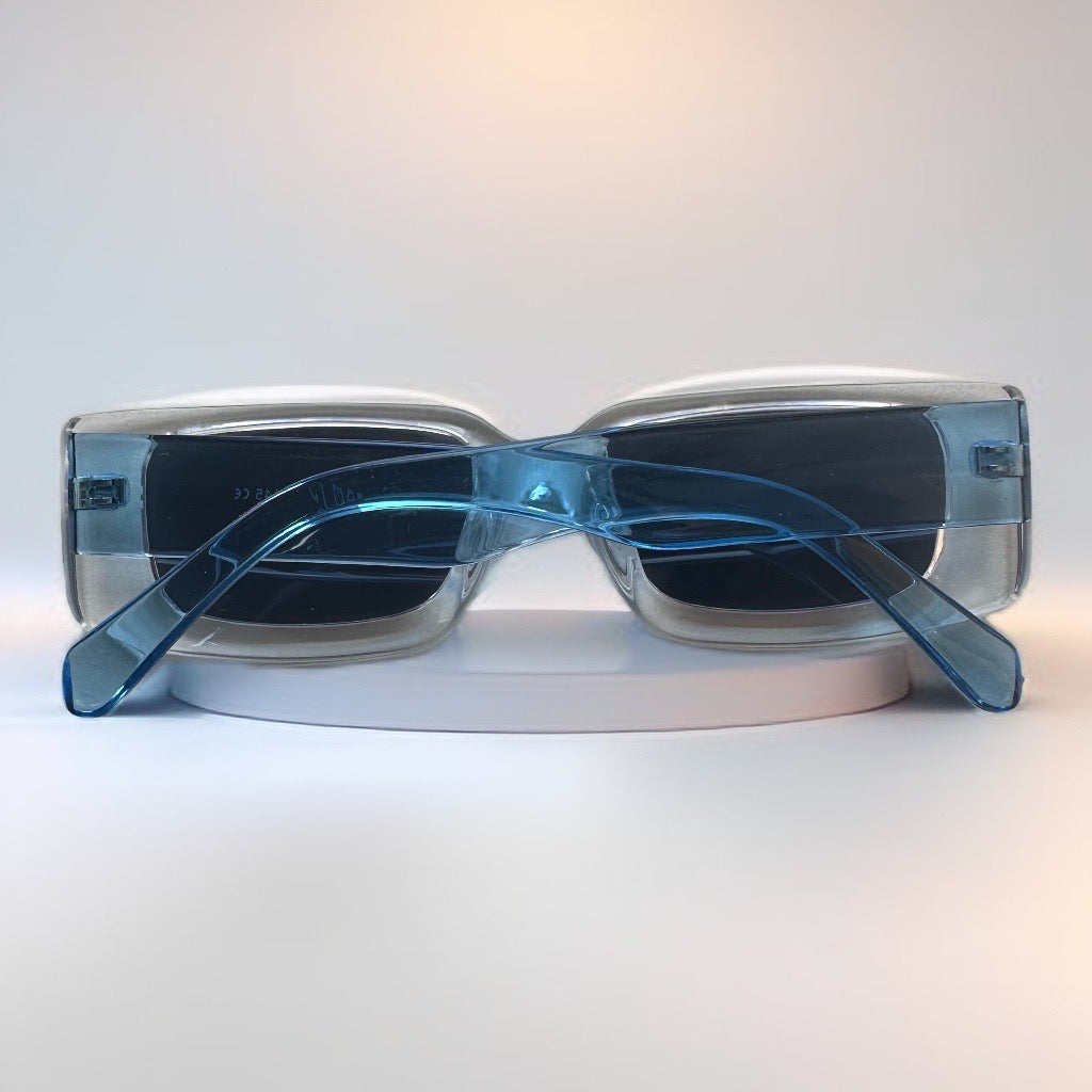 Tiffix Style 5 Sunglasses- Transparent Blue (UA/UB Protection)