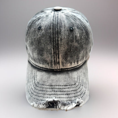 Cap- Stonewash Grey