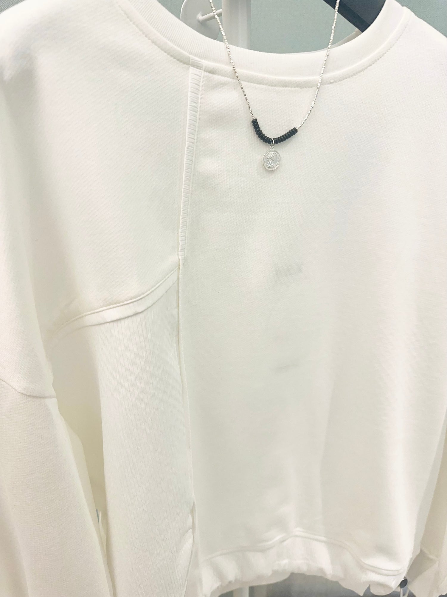 Maglione sottile: bianco