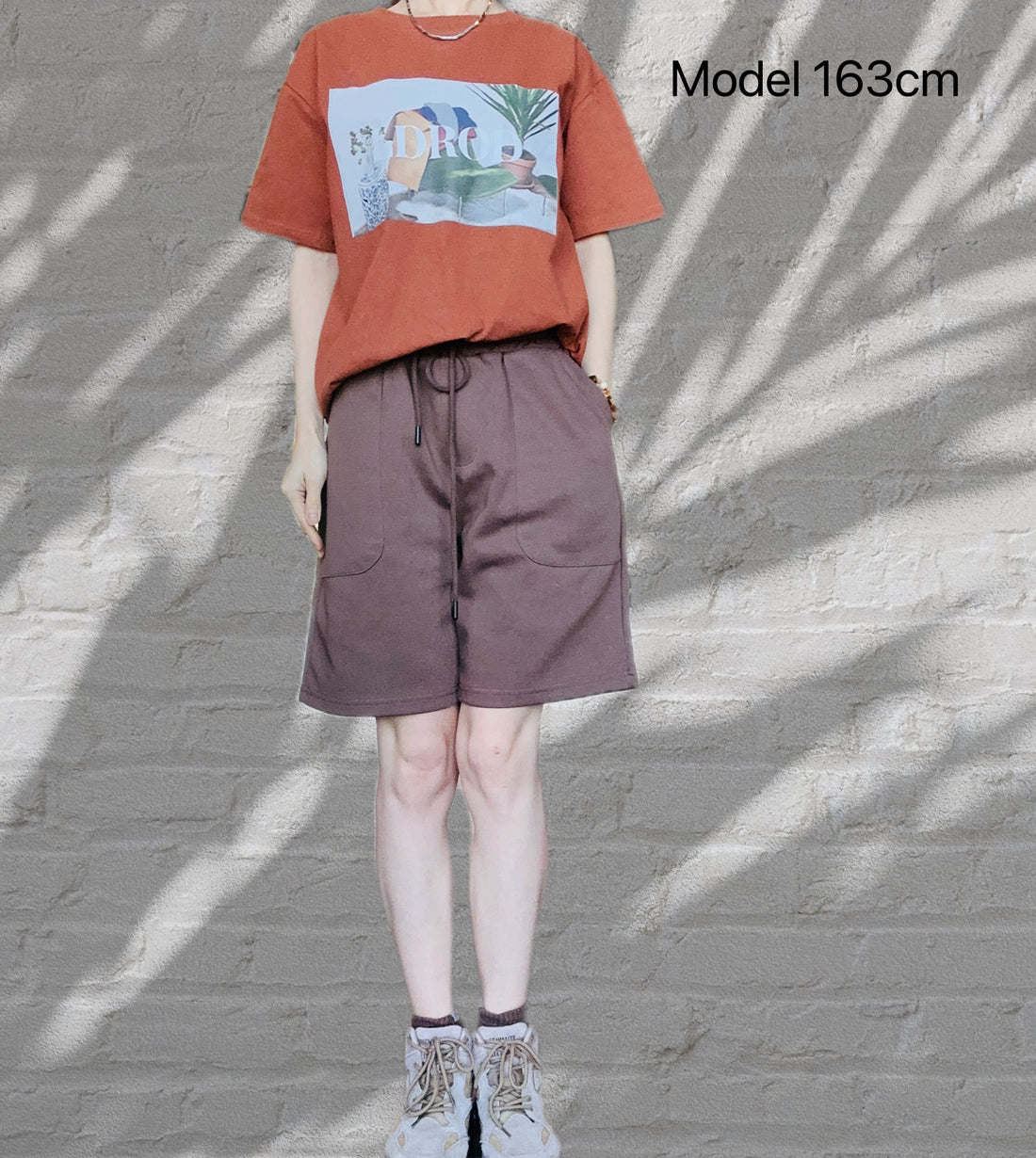 T-Shirt Design - Orange Marron