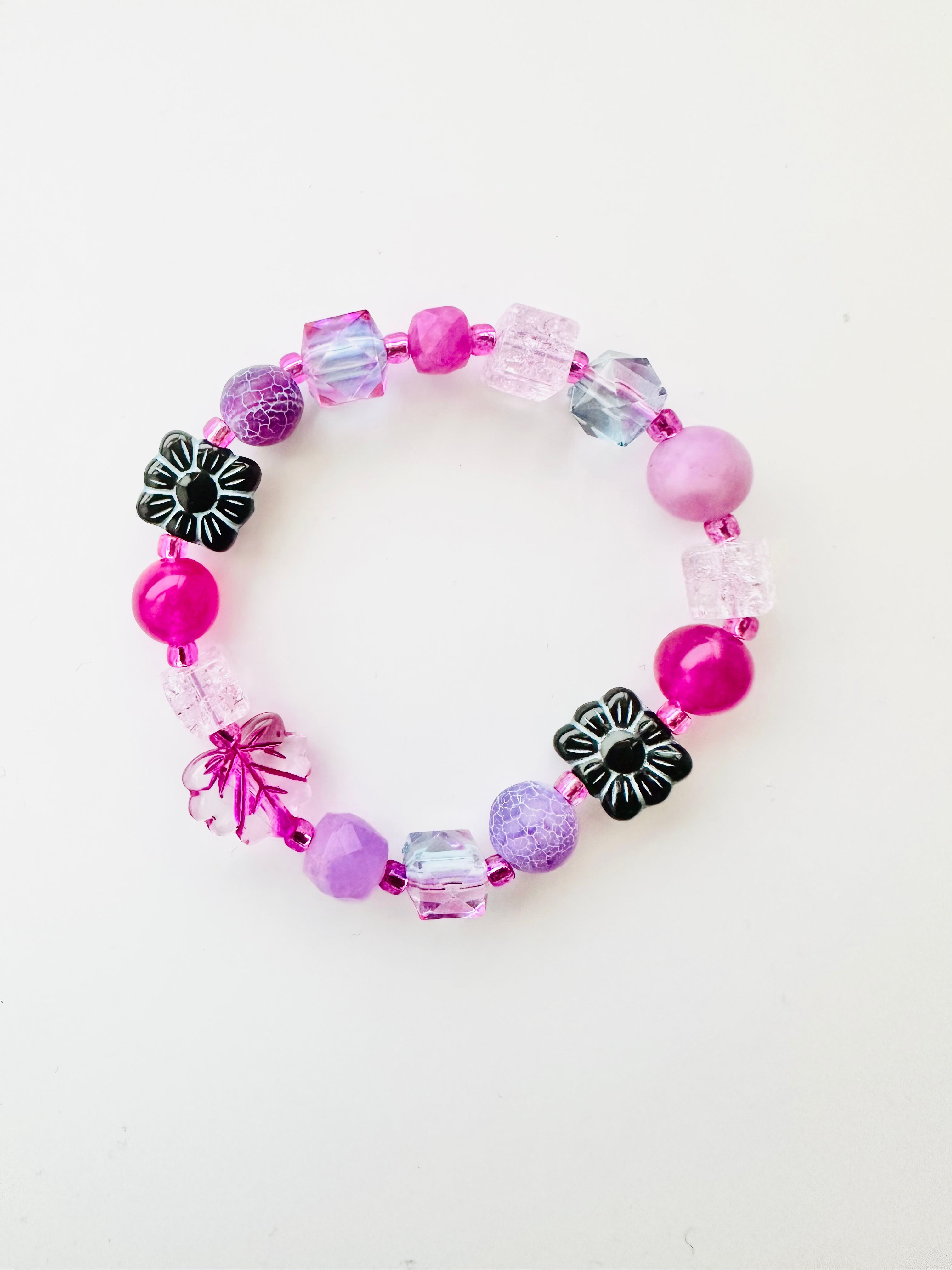 Purple Bracelet Handmade