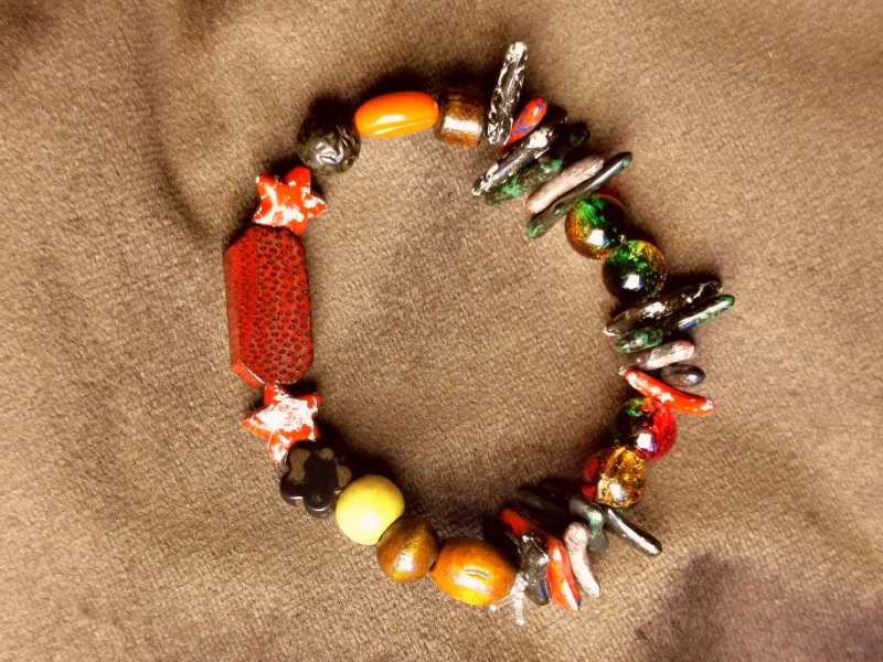 Bracciale in pietra - Mix di onice