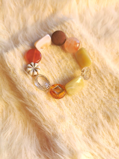 Stone Bracelet- Morning Amber