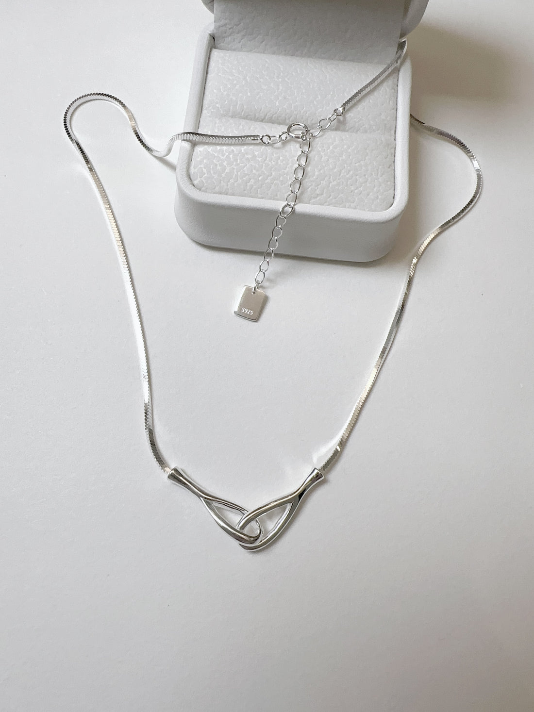 Collier Argent Massif 925 Aiguilles Connectées