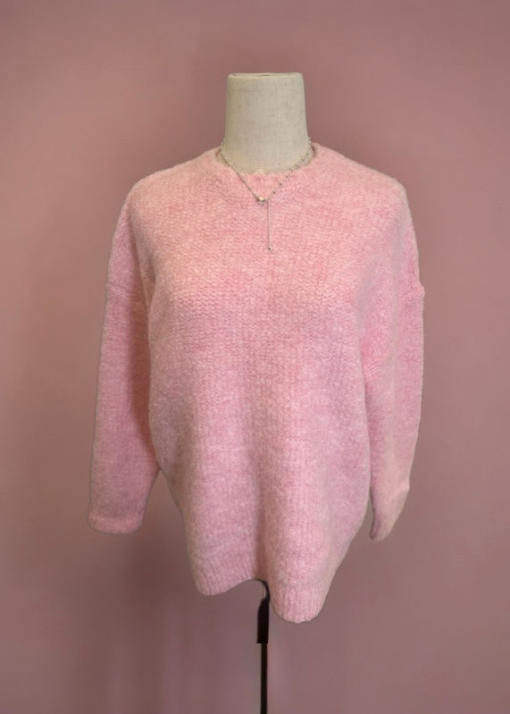 Maglione: rosa