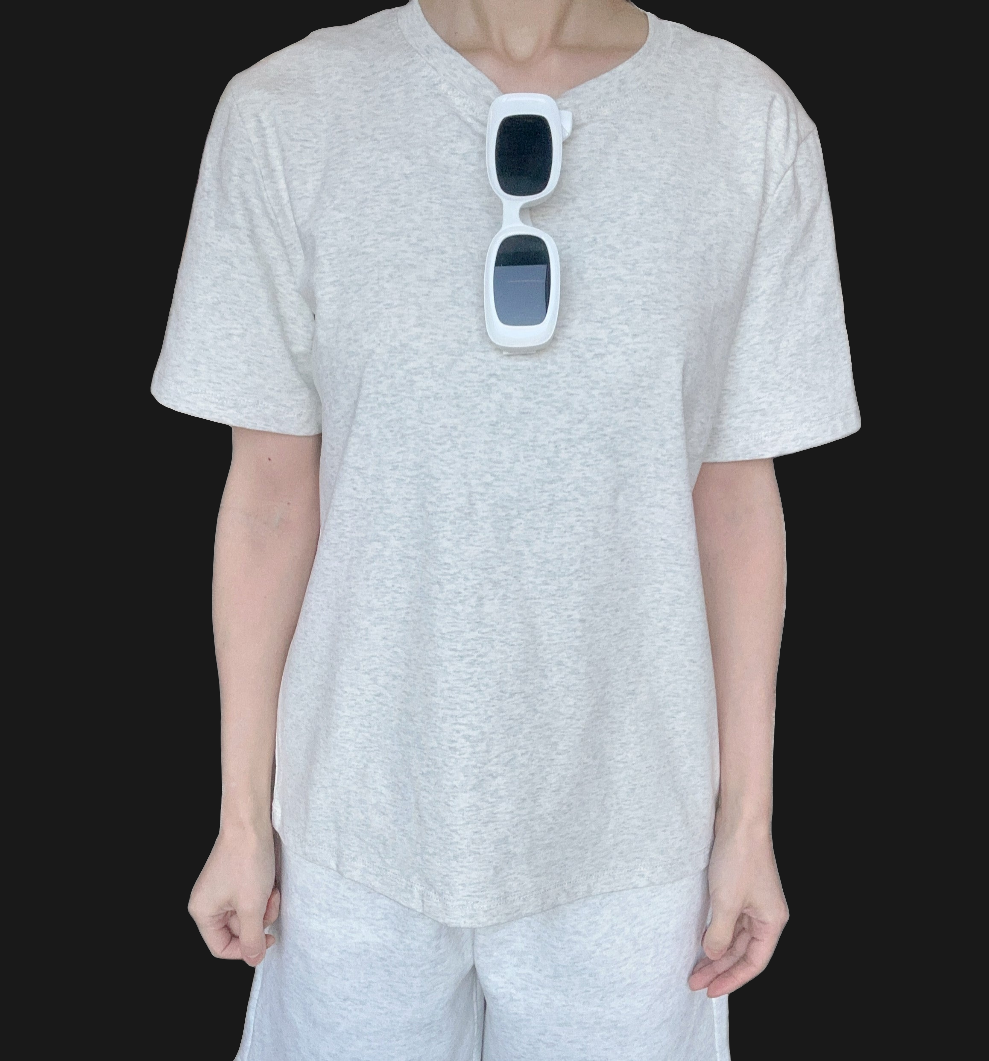 T-shirt- Light Grey